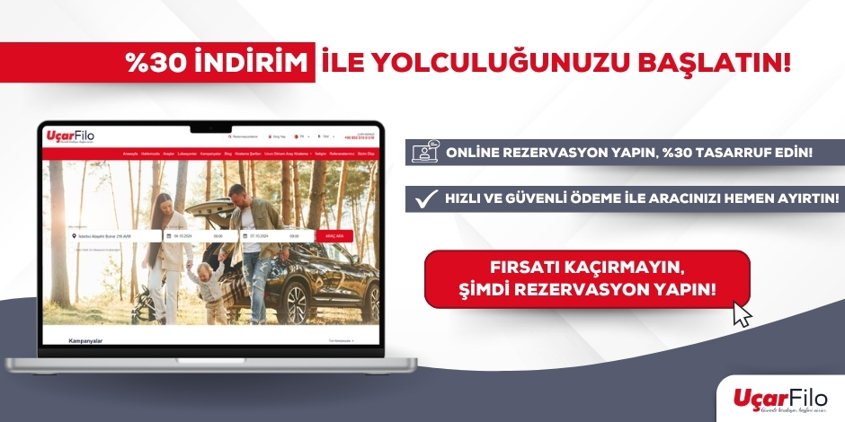 30% Early Payment Discount at Uçar Filo