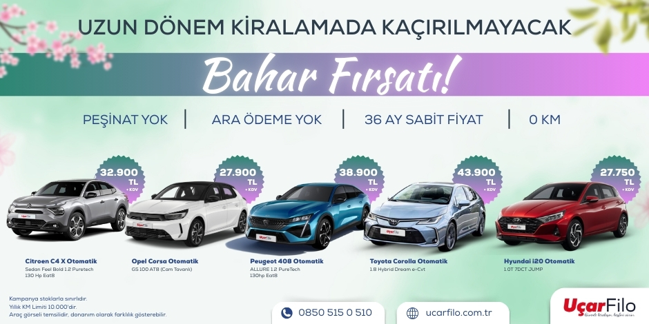 Uzun Dönem Kiralamada Kaçırılmayacak Bahar Fırsatı